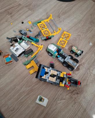 Set LEGO Prehistoric Wildlife – veicoli, gru 