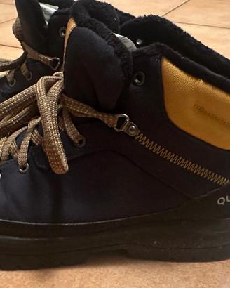 Scarpe Scarponi da trekking n.43 blu impermeabili