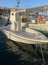 Barca Open 5,80 m con Mercury F40/70 Pro -190 ore-