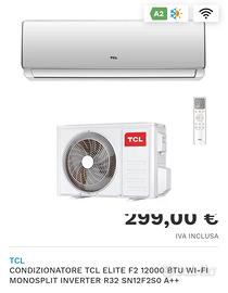Clima A+++ compresa installazione da 450€