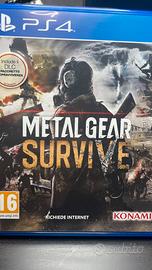 Gioco ps4 Metal Gear Survive