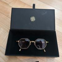 Occhiale da sole John Dalia in oro rosa