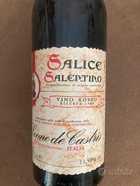 Vino Salice Salentino Riserva Leone DeCastris 1985