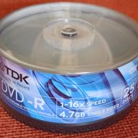 Campana 25 DVD -R Vergini TDK