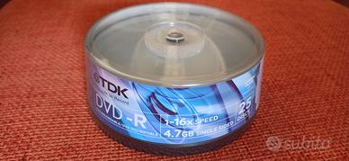 Campana 25 DVD -R Vergini TDK