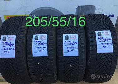 Gomme invernali usate 205/55/16
