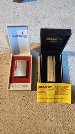 Accendini Vintage Maxim e Flaminaire Paris