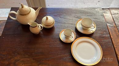 SERVIZIO DA TE' E DA CAFFE' X 12 IN PROCELLANA