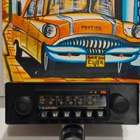 Autoradio Blaupunkt vintage Porsche