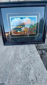 Serigrafia "L'aratro" Ligabue