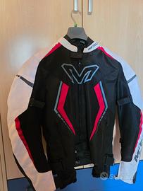 Giacca moto uomo con protezioni MTECH taglia M