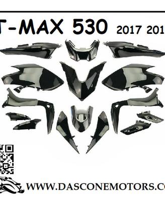 KIT CARENE TMAX 530 2017 2019 NERO LUCIDO