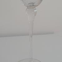 Porta candela in vetro