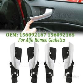 4 Maniglie Interne Satinate Alfa Romeo Giulietta