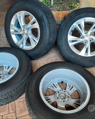Gomme pneumatici + cerchi invernali usati poco