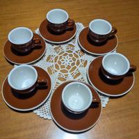 Set 6 Tazzine Espresso ACF Vintage - Porcellana Du