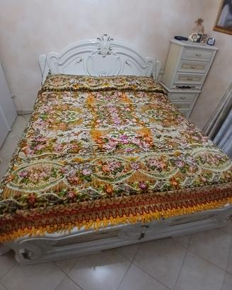 coperta velluto broccato 