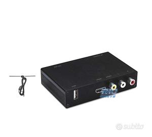 SINTONIZZATORE DTT CON ANTENNA E TELECOMANDO