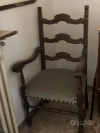 Poltrona antica massello