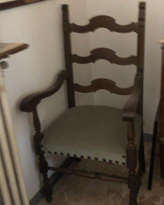 Poltrona antica massello