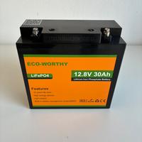 Batteria ultraleggera al litio