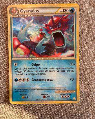 Carta pokemon Gyarados