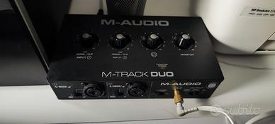 Scheda audio m audio duo