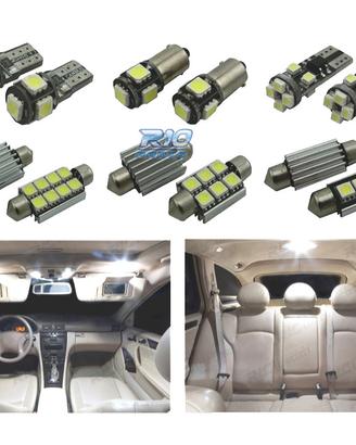 KIT 14 LAMPADE LED INTERNE PER MERCEDES CLASSE C W