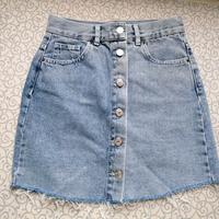 Minigonna denim Pull & Bear - taglia S