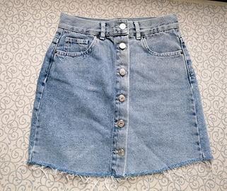 Minigonna denim Pull & Bear - taglia S