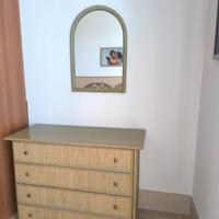 camera da letto in vimini