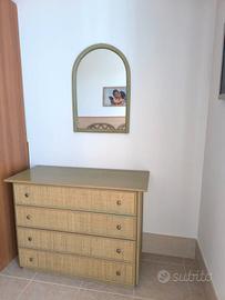 camera da letto in vimini