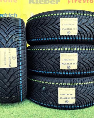 X4: Invernali 195/50R16 88H -BF GOODRICH- al 81%