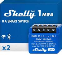 Shelly 1 Mini Gen3, Relè Intelligente WiFi e Bluet