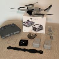 DJI Mini 3 Pro + RC + 2 batterie + accessori