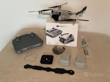 DJI Mini 3 Pro + RC + 2 batterie + accessori