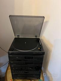 STEREO piastra lettore LP, RADIO, AMPLIFICATORE