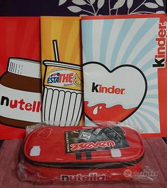 Portacolori Seven Nutella e quaderni