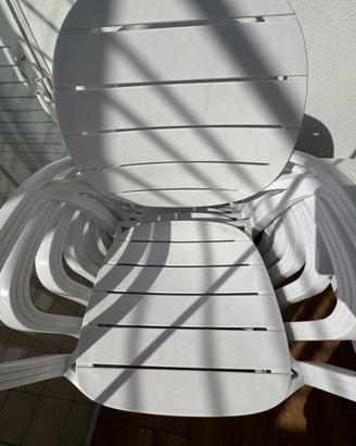 Tavolo e sedie da esterno Nardi design