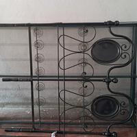 Letto in ferro battuto 1800 vintage 