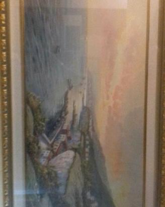 quadro anni 90 con certificato di garanzia del pit