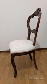 Tavolo e 3 sedie anni 20