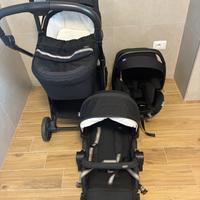 Trio Chicco Seety con seggiolino Kory essential