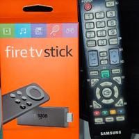TV SAMSUNG + FIRE STICK TV + DIGITALE DVBT-2
