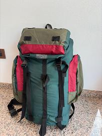 Zaino da montagna BRAVO verde e rosso