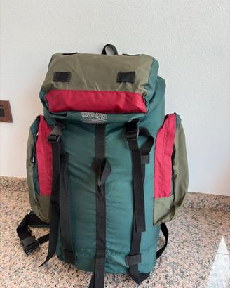 Zaino da montagna BRAVO verde e rosso