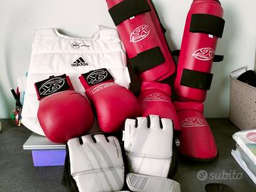kit paracolpi karate ragazzo/a 10-12 anni
