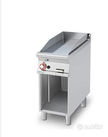 piastra professionale accaio inox