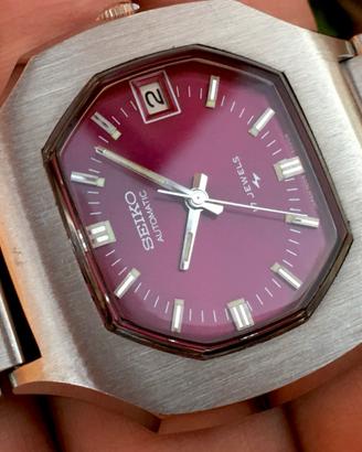 Nos Raro Seiko 7005-5020 Purple Dial 39MM JDM 72’S