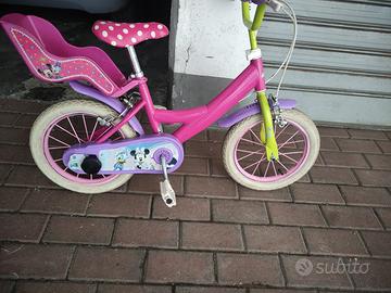 Bici bambina con ruote da 14
